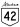 Alberta Highway 42.svg
