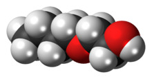2-Butoxyethanol molecule