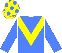 Racing silks of Saeed Suhail.svg