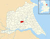 Bishop Burton UK parish locator map.svg