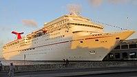 Carnival Paradise docked in Havana, Cuba (cropped).jpg