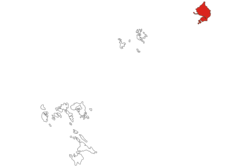 Location within Riau Islands