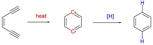 Scheme 1. Bergman cyclization
