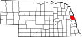 State map highlighting Washington County
