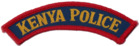 The Kenya Police patch.