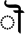 Тірхутський залежний знак для голосної коротке О. Tirhuta vowel sign short О.png
