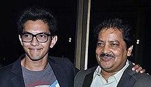 Aditya Narayan, Udit Narayan at Lagaan 10 Year Celebrations at Taj Lands End in Mumbai (cropped).jpg