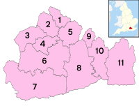 Surrey numbered districts.svg