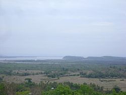 View of Thun Site River from Ramree Island