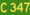 Australian Alphanumeric State Route C347.png