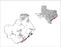 Brazoria County Quintana.svg