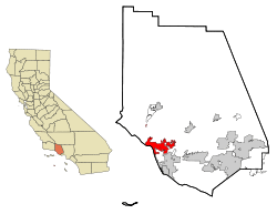Location in Ventura County