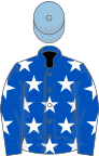 Royal Blue, White stars, Light Blue cap