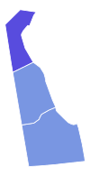 Delaware Senate Election Results by County, 2008.svg