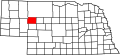 State map highlighting Grant County