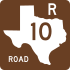 Texas Recreational Road 10.svg