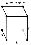Orthohombic, simple