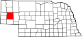State map highlighting Morrill County