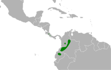 Cypseloides cherriei map.svg
