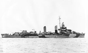 USS Woodworth (DD-460) in 1944