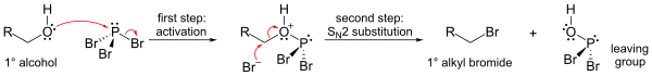 PBr3 alcohol rxn.svg