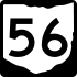 State Route 56 marker