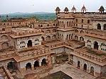Courtyard inside Raj Mahal.jpg
