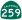 California 259.svg