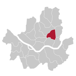 Location of Dongdaemun-gu in Seoul