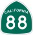State Route 88 marker