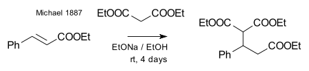 The original 1887 Michael reaction