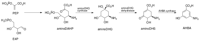 Mitomycin c AHBA.svg