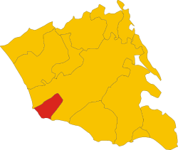 Santa Croce Camerina within the Province of Ragusa