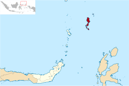 Lokasi Sulawesi Utara Kabupaten Kepulauan Talaud.svg