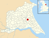 Routh, East Riding of Yorkshire UK parish locator map.svg