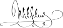 Wilhelm II's signature