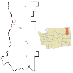 Location of Marcus, Washington
