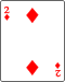 2 of diamonds