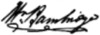 Signature of William Bainbridge (1774–1833).png