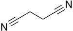 Skeletal formula of succinonitrile
