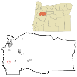 Location in Oregon