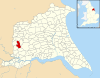 Foggathorpe UK parish locator map.svg