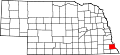 State map highlighting Nemaha County