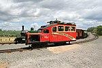 Statfold Barn Railway - going neck and neck (geograph 4513191).jpg