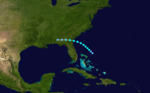 1919 Atlantic tropical storm 4 track.png