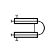 Double pipe heat exchanger.svg