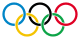 Olympic rings with transparent rims.svg