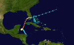 1924 Atlantic hurricane 10 track.png