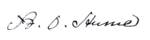 Hume signature.png