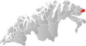 Vardø within Troms og Finnmark